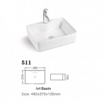 Ceramic Vessel Sink. Item # 511