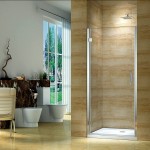 PD Series Semi Frameless Pivot Shower Doors