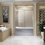 SI Series Frameless Sliding Bathtub Doors