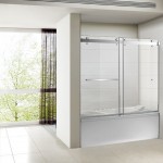 SP Series Frameless Sliding Bathtub Doors